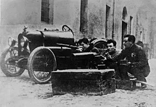 La squadra fascista La Volante di Bologna nel 1921